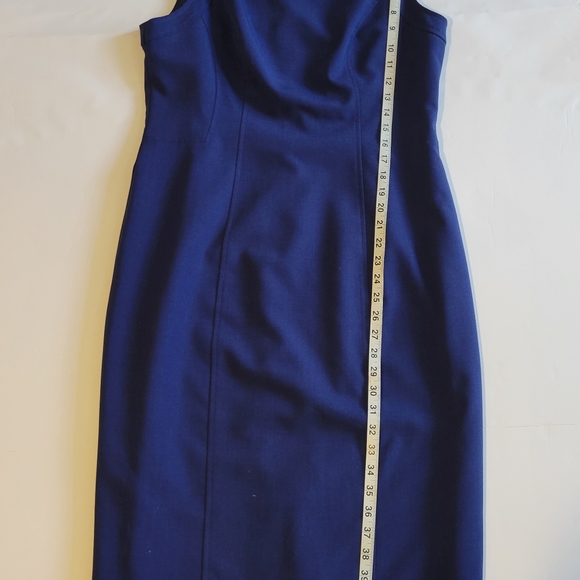 Louben Deep Blue Shift Dress SZ 10 - Picture 13 of 17